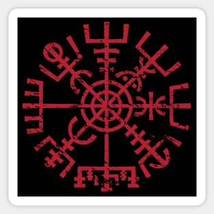 Vegvisir Norse Icelandic Viking Compass Pagan Wayfinder Sticker